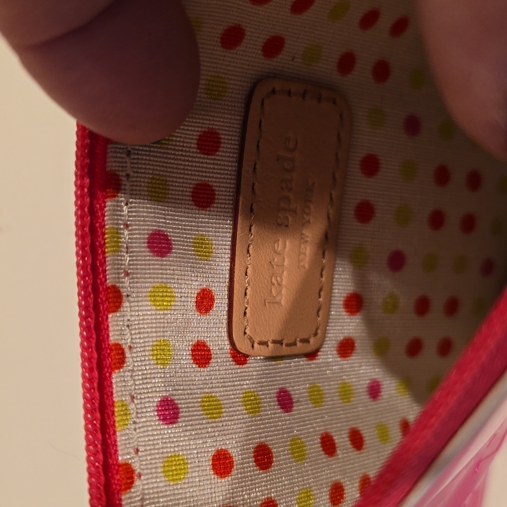 Kate Spade Fuchsia Popsicle Coin Pouch RARE NWOT - Picture 4 of 4